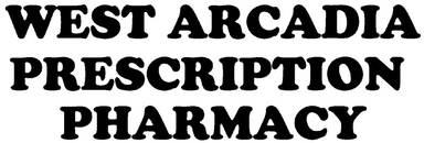 West Arcadia Prescription Pharmacy