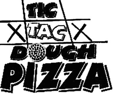 Tic Tac Dough Pizza